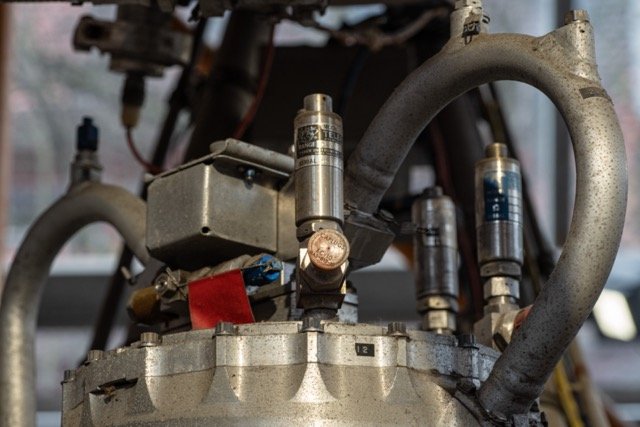 Detailaufnahme der Europa-Oberstufe ASTRIS