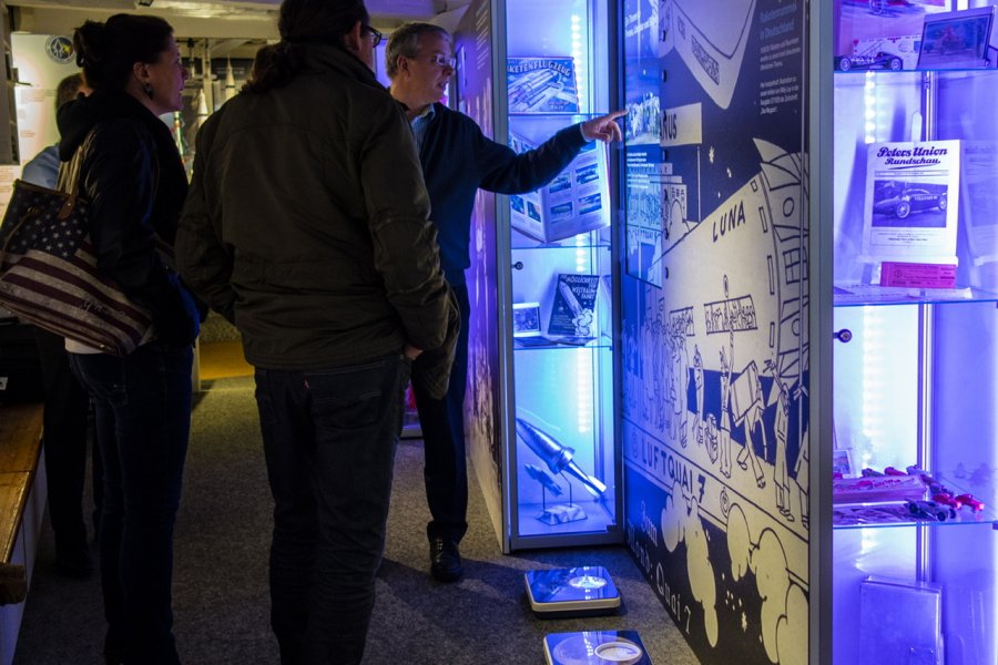 Besucherführung im Hermann-Oberth-Raumfahrt-Museum